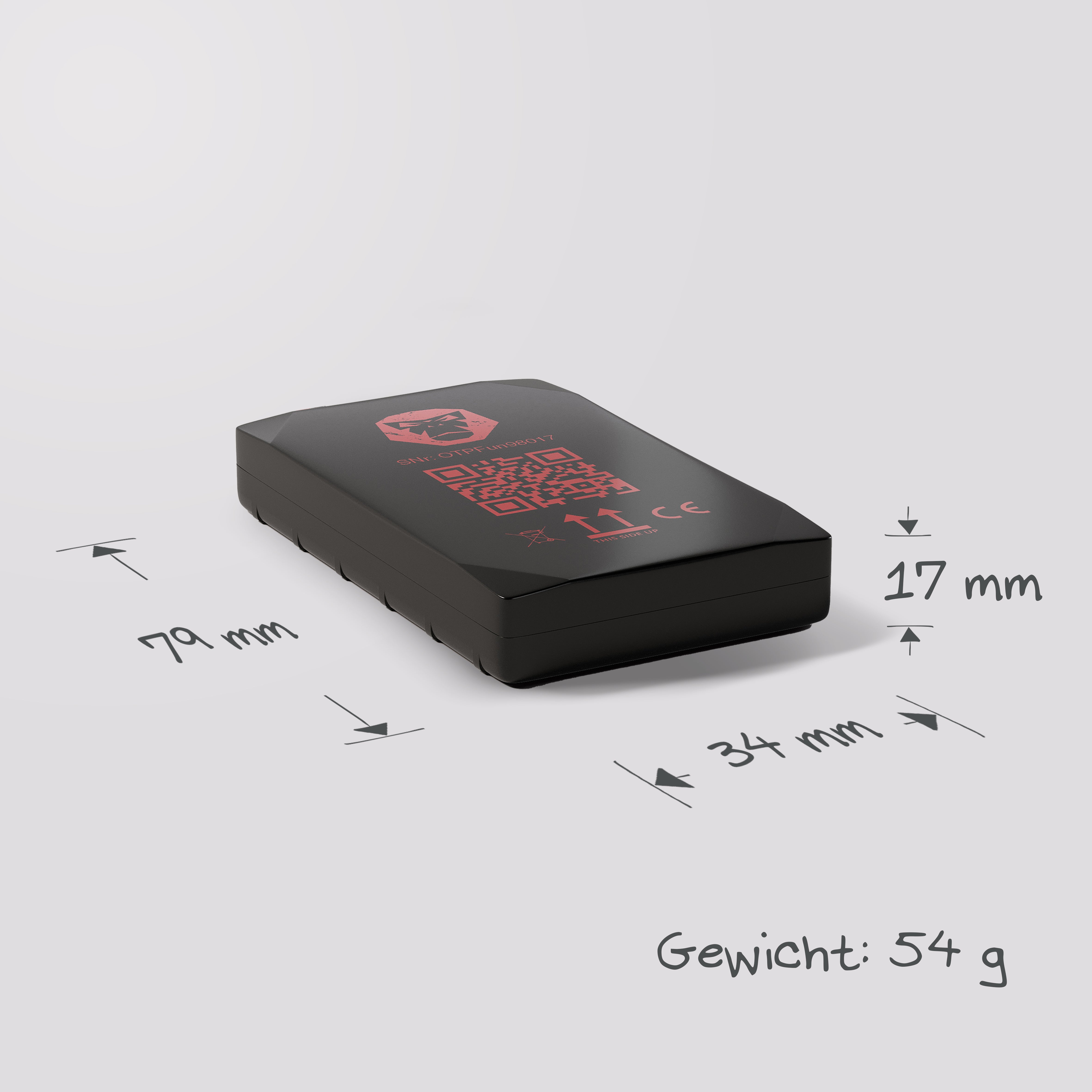 WingMan 4G | GPS Tracker | Live Tracking | Unfallmelder | Diebstahlmelder | Inklusive Navigation und Routenplaner | Robust, IP54 Wasserdicht und Staubdicht