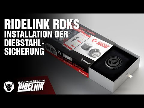 TireGuard RDKS Sensoren - Präzises Reifentemperatur- und Reifendruckkontrollsystem Motorrad, 2 x TPMS Reifendrucksensor 3,5" Ventil, Bluetooth 5.0, Navigation