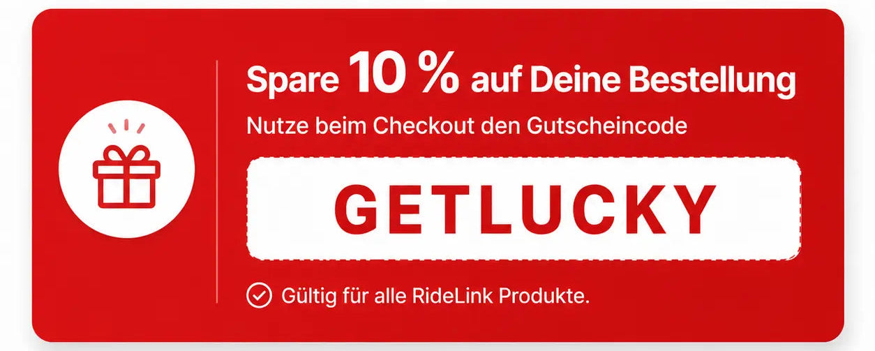 10 % Rabatt mit GETLUCKY