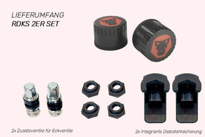 TireGuard | Kit TPMS – 2 capteurs