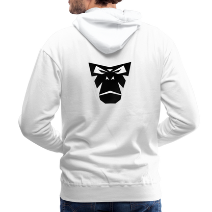 Men’s Premium Hoodie - "You'll never ride alone" - Weiß